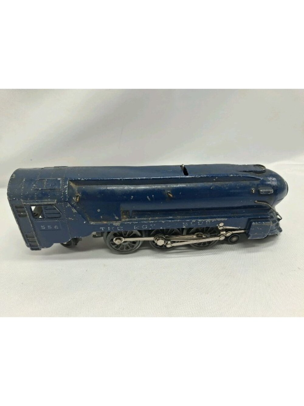 American Flyer #556 Prewar O Gauge Royal Blue Steam Locomotive. untested